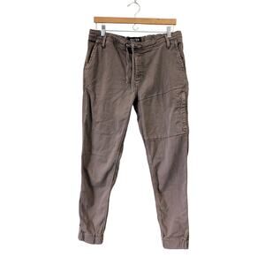 DU/ER Men's Nature2X N2X Slim Fit Jogger Pants 34x29 Brown Performance Apparel